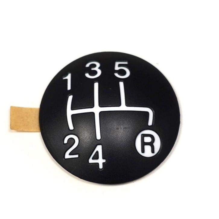 Fiat 500 Versnellingspook keuzesticker - 55344094, Autos : Pièces & Accessoires, Habitacle & Garnissage, Fiat, Neuf, Enlèvement ou Envoi