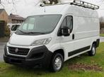 FIAT DUCATO 2.3jtd **50.000km**L2 H2, Auto's, Bestelwagens en Lichte vracht, Wit, Diesel, Euro 6, Zwart