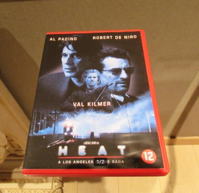DVD Heat met Al Pacino, Robert De Niro en Val Kilmer, Cd's en Dvd's, Dvd's | Actie, Actie, Vanaf 12 jaar, Verzenden