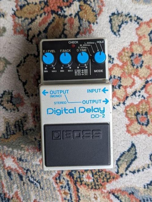 Boss DD-2 Digital Delay - Made in Japan, Muziek en Instrumenten, Effecten, Gebruikt, Delay of Echo, Ophalen of Verzenden