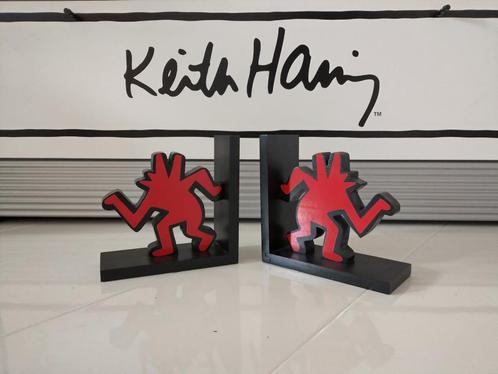 Keith Haring - Vilac boekensteunen serie 1 (set), Antiek en Kunst, Curiosa en Brocante, Ophalen of Verzenden