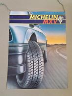 Vintage Plastic Plaat - Michelin MXV - Michelin Classic, Verzamelen, Merken en Reclamevoorwerpen, Reclamebord, Gebruikt, Ophalen