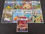Lot strips: Jommeke  ( blauwe achterkant  ), Ophalen of Verzenden, Zo goed als nieuw
