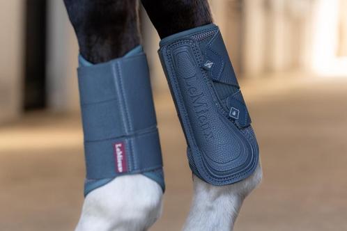 LeMieux Arika Mesh Brushing Boots Petrol M + L SALE!, Dieren en Toebehoren, Paarden en Pony's | Beschermers, Nieuw, Rijden, Springen
