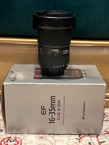 Canon Ef 16-35mm f2.8 L III USM disponible aux enchères