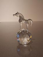 Figurine cheval cristal, Ophalen of Verzenden, Nieuw, Figuurtje