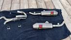 Dubbele titanium Akrapovic uitlaat honda crf 450, Motoren, Particulier