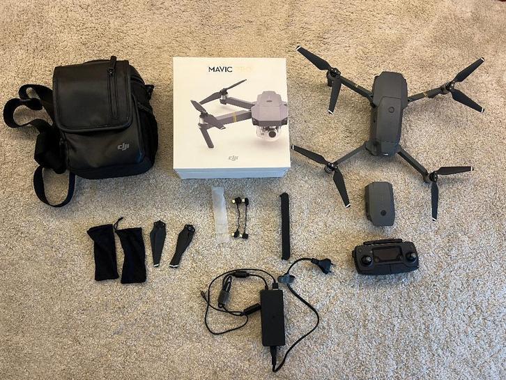 DJI Mavic Pro 4K–Pack complet–2 batteries–Boîte d’origine, Audio, Tv en Foto, Drones, Gebruikt, Cameradrone, Topkwaliteit, DJI