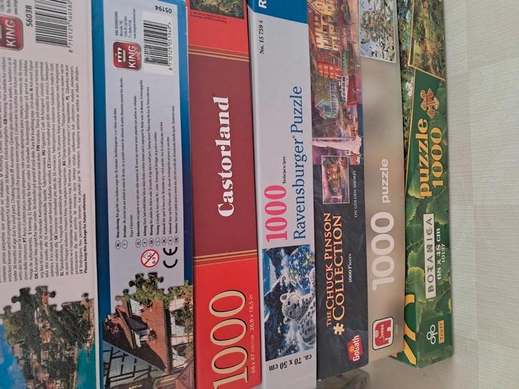 Puzzels deel 2., Hobby en Vrije tijd, Denksport en Puzzels, Zo goed als nieuw, Ophalen