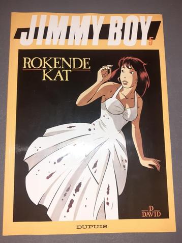 JIMMY BOY, Rokende Kat, Ex Libris, Enlèvement ou Envoi, Une BD, Comme neuf, Dominique David