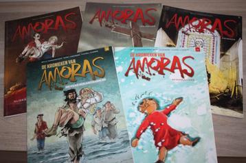 5 strips Amoras , Willy Vandersteen , 1,2,3,10,11 beschikbaar voor biedingen