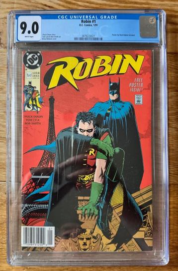 COMIC BOOK ROBIN / GRADED 9.0 beschikbaar voor biedingen