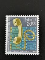 Ijsland 1986 - 80 jaar telefoon, Ophalen of Verzenden, IJsland, Gestempeld