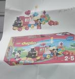 LEGO DUPLO N10597 MINNIE EN MICKEY VERJAARDAGSPARADE, Ophalen, Zo goed als nieuw, Complete set, Lego
