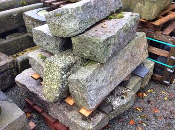 + Granieten boordstenen 10 stuks beschikbaar voor biedingen