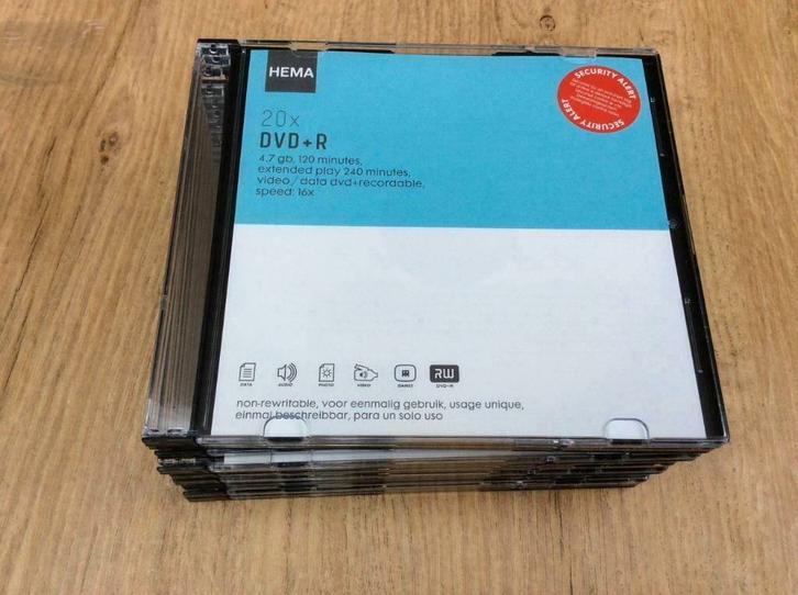 12 stuks DVD+R : ongebruikt, 1x beschrijfbaar, Computers en Software, Beschrijfbare discs, Nieuw, Dvd, Ophalen of Verzenden