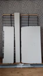 Bed 140x200 met lattenbodem, Huis en Inrichting, Slaapkamer | Bedden, Ophalen, Gebruikt, Wit, Tweepersoons