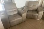 Canapés en cuir de bonne qualité., Maison & Meubles, Canapés | Salons, Enlèvement ou Envoi, Comme neuf, Cuir