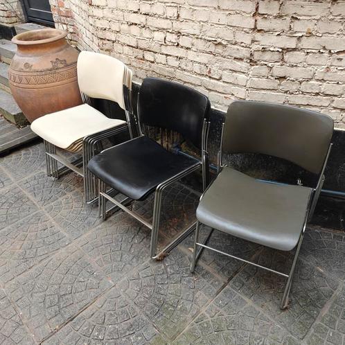 10 x david Rowland 40/4 vintage design stoel retro, Huis en Inrichting, Stoelen, Zo goed als nieuw, Vijf, Zes of meer stoelen