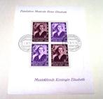 Belgium 1937 - BL/SS N 7 - HM Kon.Elisabeth - E.Ysaye, Timbres & Monnaies, Affranchi, Envoi