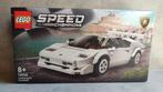 lego speed champions 76908 lamborghini countach, Ophalen of Verzenden, Nieuw, Complete set, Lego