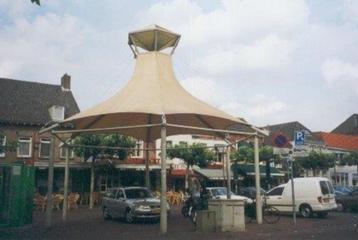 2147. Zeskant kiosk / Paviljoen / Tent / Optrek /Overkapping, Enlèvement, Utilisé