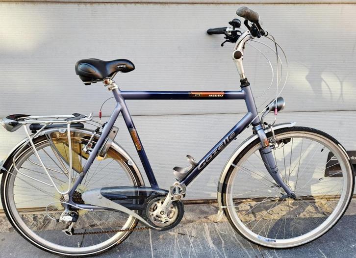 vélo GAZELLE homme grand cadre 65cm prix300€04898/13734, Fietsen en Brommers, Fietsen | Jongens, Zo goed als nieuw, Handrem, Versnellingen