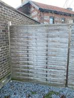 Palissades en bois à vendre, Jardin & Terrasse, Palissades, Enlèvement, Comme neuf, Bois
