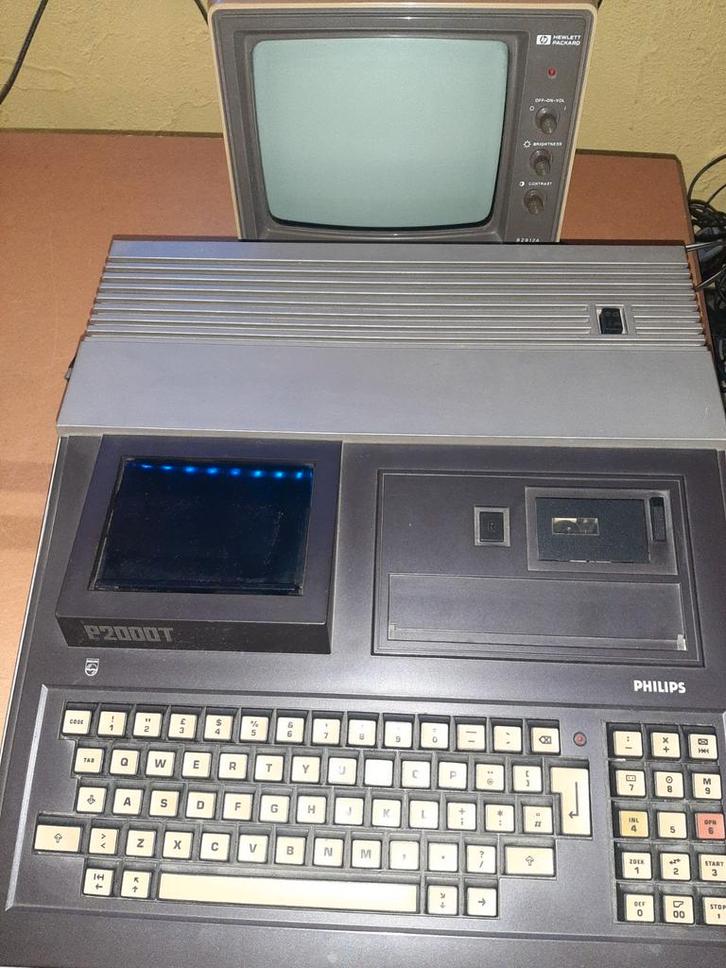Philips P2000 met hp scherm, Computers en Software, Vintage Computers, Ophalen
