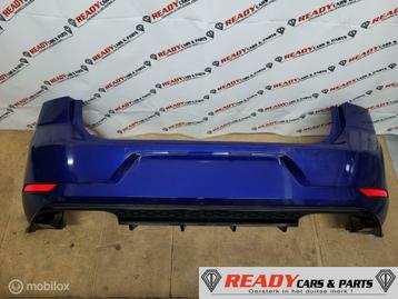 Achterbumper VW GOLF 7 7.5 R LD5K LAPIZ BLUE 4X PDC DIFFUSER