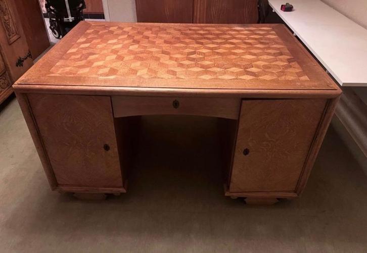 Houten bureau, Huis en Inrichting, Bureaus, Zo goed als nieuw, Bureau, Ophalen