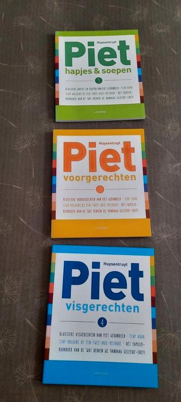 Kookboekjes Piet Huyzentruyt.