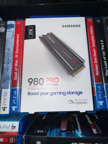 SAMSUNG Internal SSD 980 PRO 2TB beschikbaar voor biedingen
