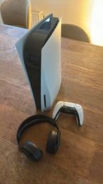 PS5 + controleur + casque pulse 3d, Ophalen, Zo goed als nieuw