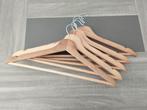 Cintres en bois, vendu par 5 (Stock dispo: 230), Ophalen of Verzenden, Zo goed als nieuw, Hout, Volwassenen