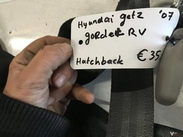 Hyundai Getz 2007  Gordel  Rechtsvoor of Linksvoor beschikbaar voor biedingen