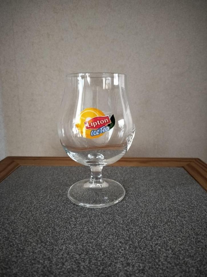 Glas Ice Tea, Verzamelen, Glas en Drinkglazen, Zo goed als nieuw, Frisdrankglas, Ophalen