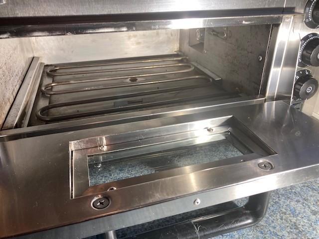 pizza oven professioneel horeca 220V! tot 350gr!! zgst, Tuin en Terras, Pizzaovens, Gebruikt, Ophalen