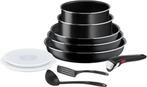 Tefal Ingenio L1599902 10-delig kookgerei, Huis en Inrichting, Ophalen of Verzenden, Nieuw, Koekenpan of Braadpan, Keramische plaat