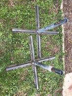 2 parasol voeten, Enlèvement ou Envoi, Utilisé, 1 à 2 mètres, Base de parasol