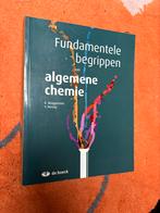 Fundamentele begrippen algemene chemie, Boeken, Studieboeken en Cursussen, Ophalen of Verzenden