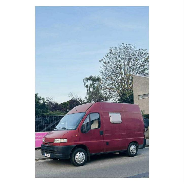 Campervan - Peugeot Boxer, Caravans en Kamperen, Mobilhomes, tot en met 2, Buscamper of Camperbus, Diesel, Ophalen