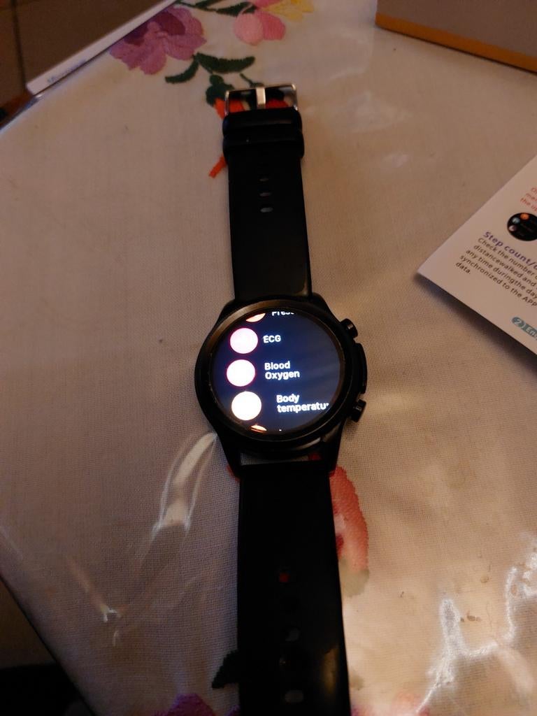 Montre connectée H band avec mesure de la glycémie et de nom, Bijoux, Sacs & Beauté, Montres connectées, Comme neuf, Enlèvement