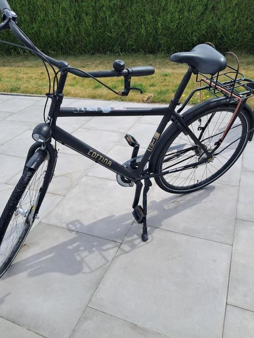 Cortina U1 Heren Stadsfiets 3 versnellingen Black Matt, Fietsen en Brommers, Fietsen | Heren | Herenfietsen, Gebruikt, Overige merken