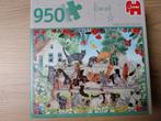 Franciens katten puzzel 950 stuks  compleet, Ophalen of Verzenden, 500 t/m 1500 stukjes, Gebruikt, Legpuzzel