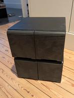 Zwarte CD schuiven 2x, Huis en Inrichting, Woonaccessoires | Cd- en Dvd-rekken, Ophalen, Gebruikt, 25 tot 75 discs, Cd's