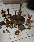 Lot: antieke metalen voorwerpen., Ophalen