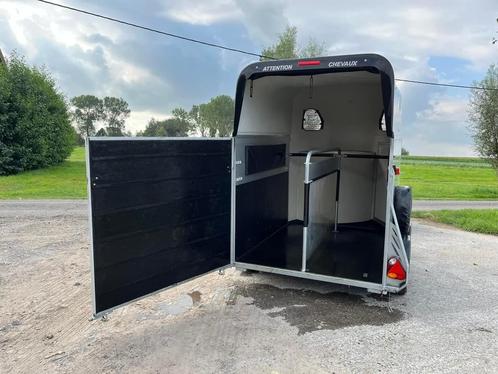 2 paards aluminium trailer, Dieren en Toebehoren, Paarden en Pony's | Trailers en Aanhangwagens, Zo goed als nieuw, 2-paards trailer