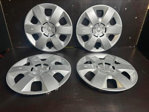 4 Renault kangoo Megane 15" wieldoppen, Auto diversen, Wieldoppen, Gebruikt, Ophalen of Verzenden