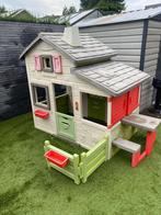 Speelhuisje Smoby voor buiten, Kinderen en Baby's, Speelgoed | Buiten | Speelhuisjes, Ophalen, Gebruikt, Kunststof